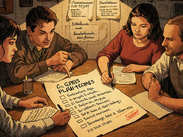 Krizový plán pro rodiny: Jak společně reagovat na psychickou nouzi