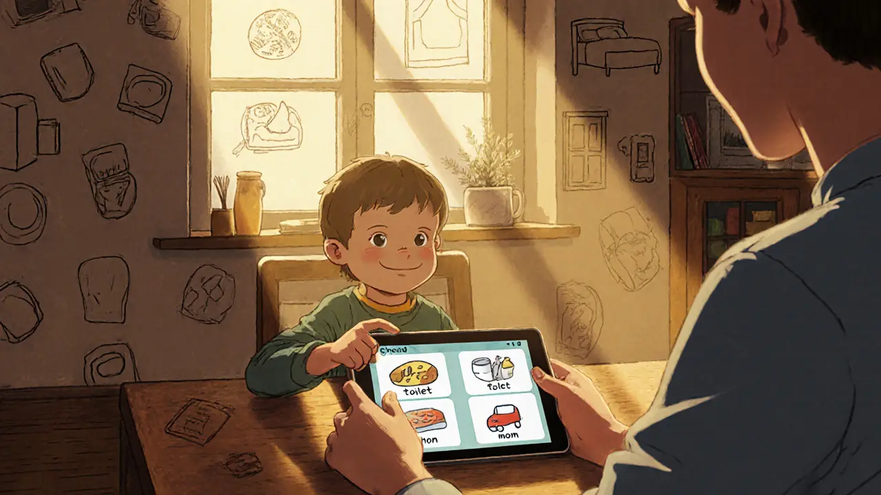 Digitální nástroje AAC: Výběr aplikací a zařízení pro komunikaci