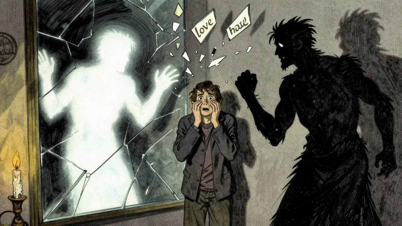 Jak pracovat s černobílým myšlením v psychoterapii: Přístup k rozštěpení u hraničních poruch osobnosti