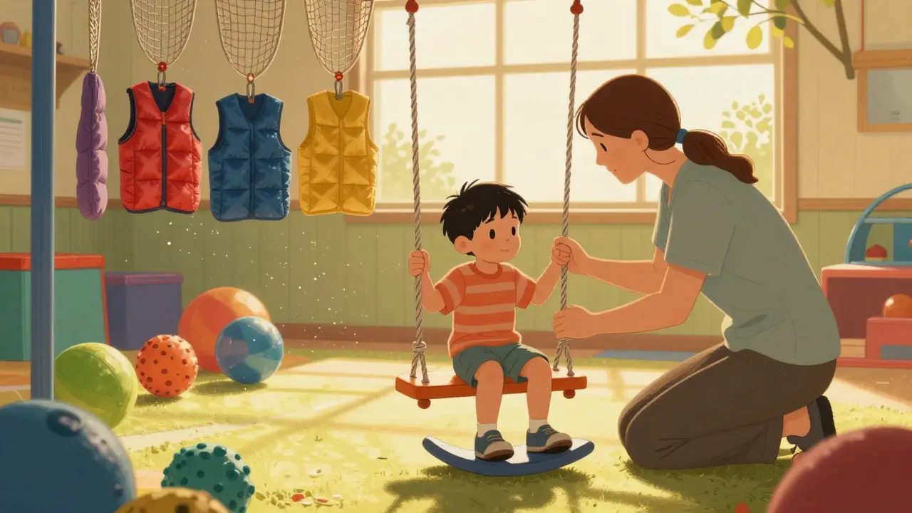 Senzorická integrační terapie pro poruchu autistického spektra: Jak pomáhá s citlivostí na podněty