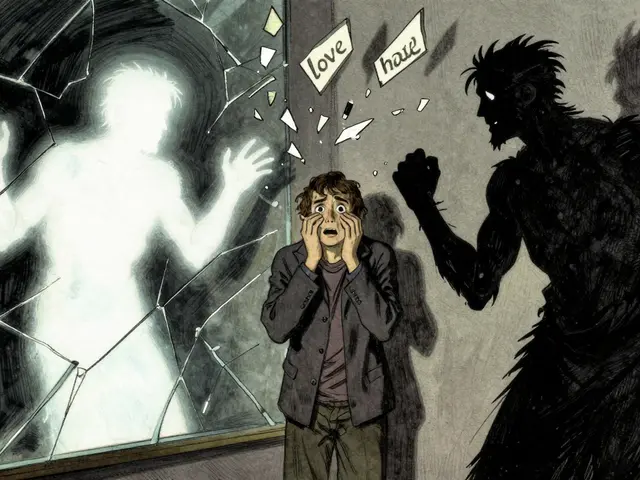 Jak pracovat s černobílým myšlením v psychoterapii: Přístup k rozštěpení u hraničních poruch osobnosti