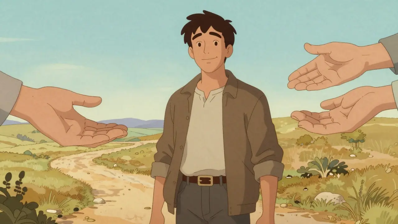 Klient po úspěšné terapii s pocitem kontroly nad budoucností.