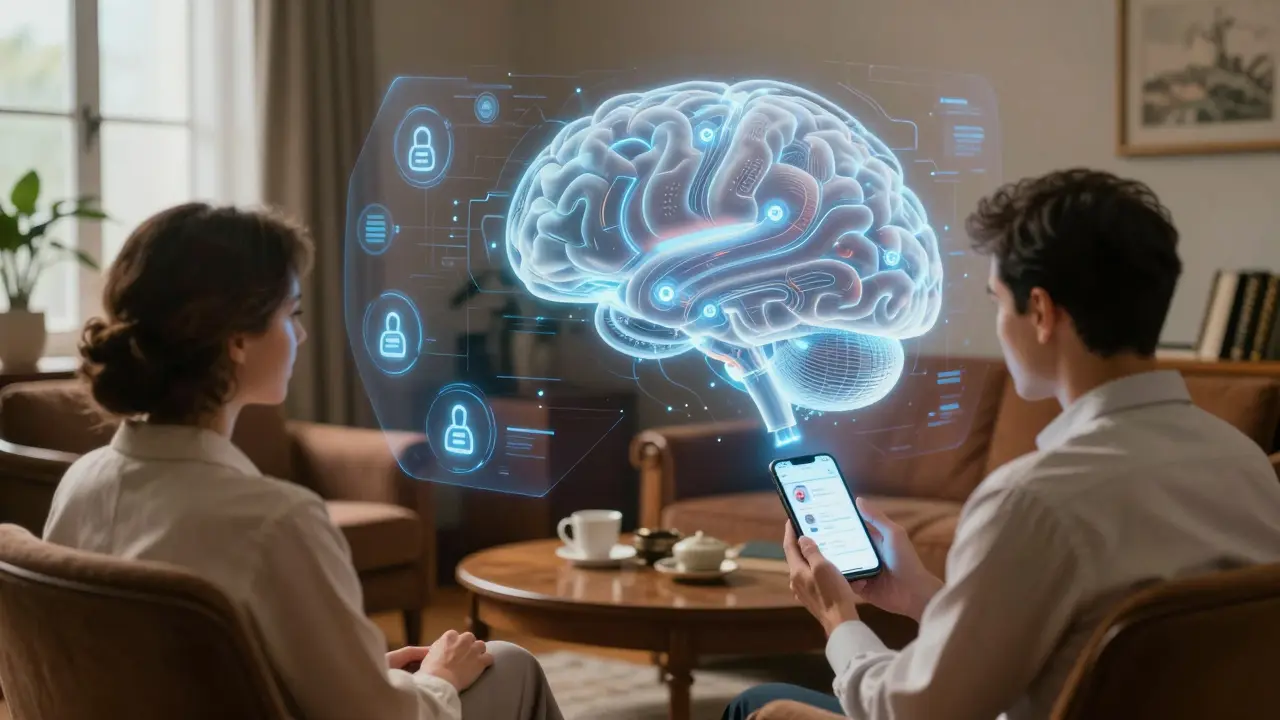 AI integrace v terapii pomocí holografického rozhraní