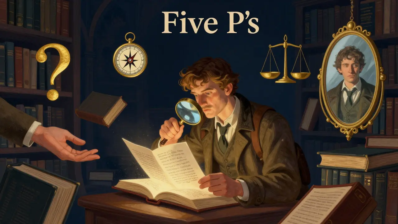 Terapeut jako badatel prozkoumávající odbornou literaturu v procesu hledání nejlepší léčby.